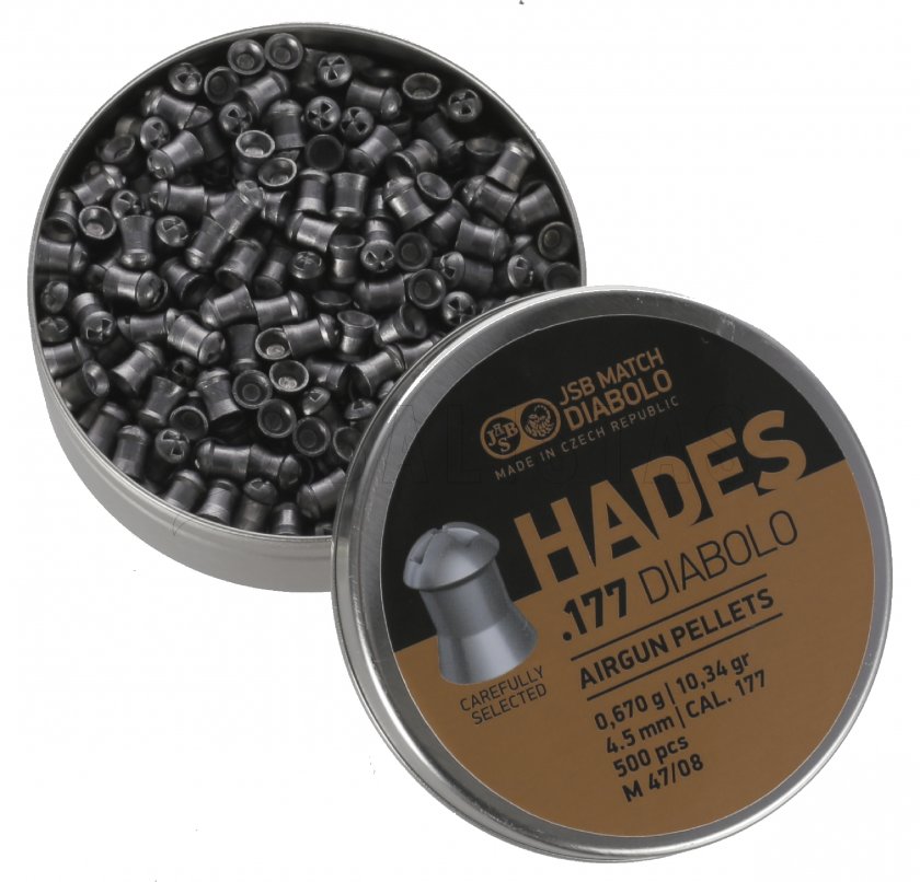 Diabolo JSB Hades 4,5mm 500db