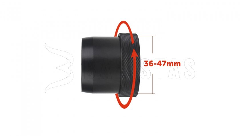 Gyorscsatlakozós bilincs PARD NV007V és NV007A (36mm - 47mm)