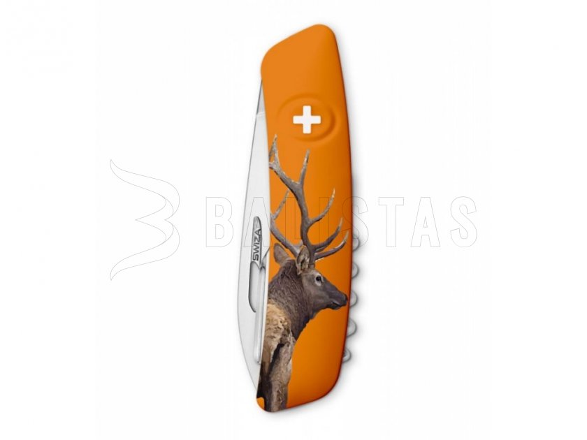 Svájci zsebkés Swiza TT03 Wildlife Bull Elk