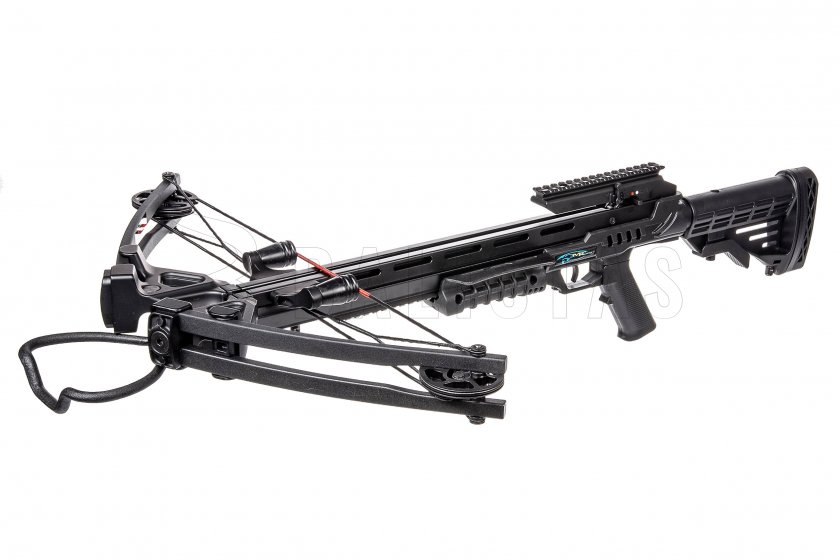 Számszeríj Mankung Stalker XB52 185lbs fekete KIT