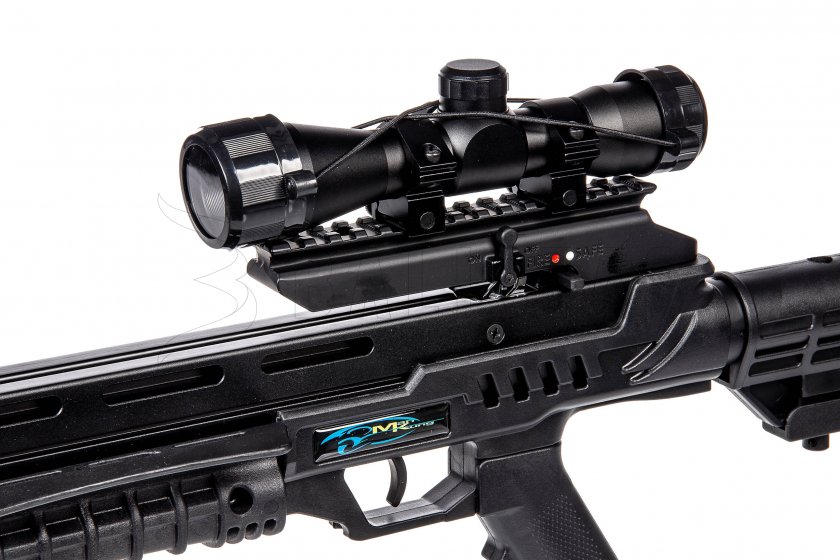 Számszeríj Mankung Stalker XB52 185lbs fekete KIT