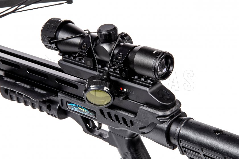 Számszeríj Mankung Stalker XB52 185lbs fekete KIT