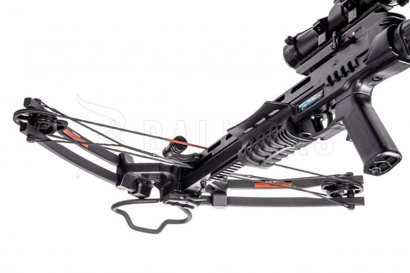 Számszeríj Mankung Stalker XB52 185lbs fekete KIT