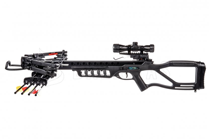 Számszeríj Mankung Fighter XB86 185lbs fekete KIT