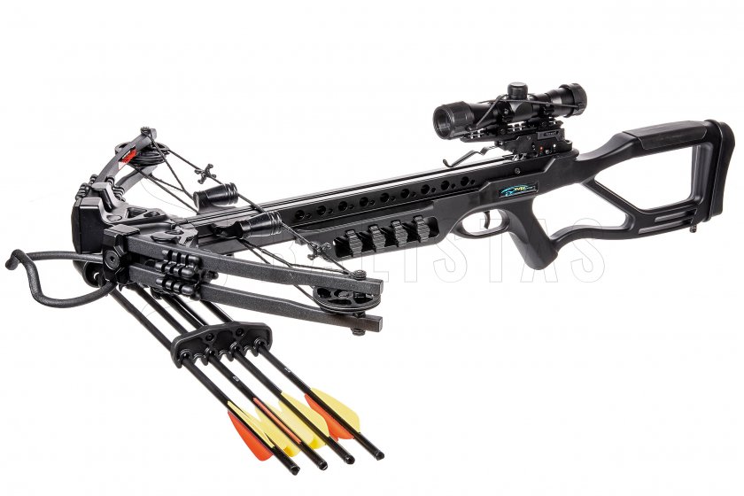 Számszeríj Mankung Fighter XB86 185lbs fekete KIT