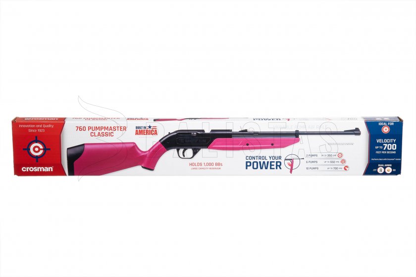 Légpuska Crosman Pumpmaster 760 4,5mm rózsaszín