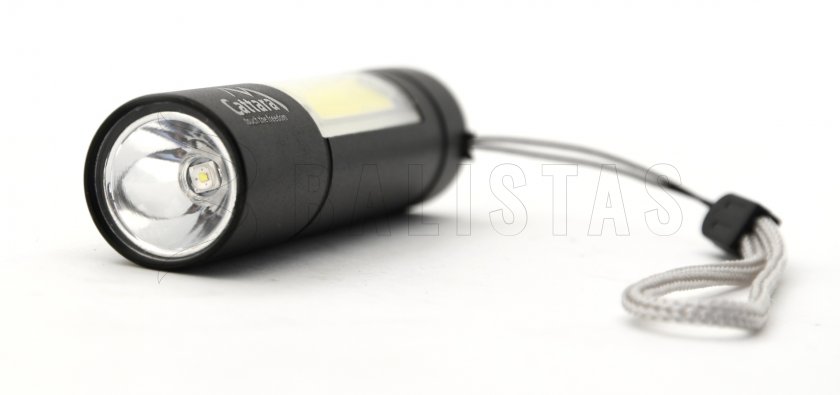 Zseblámpa LED Cattara 120lm, újratölthető