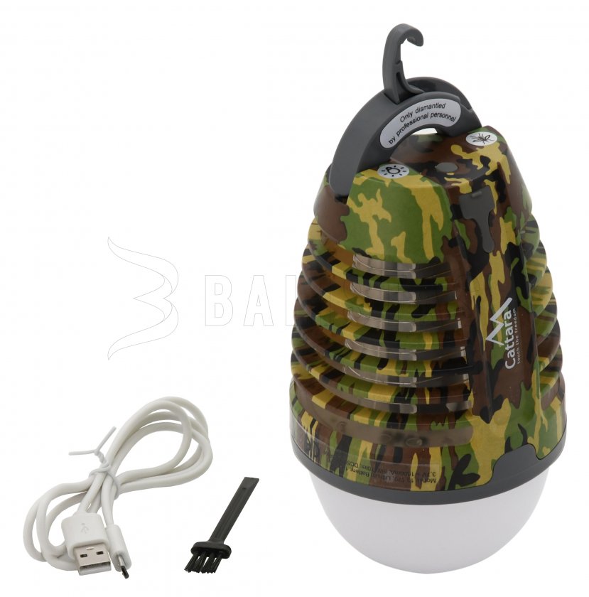PEAR ARMY újratölthető lámpa + rovarcsapda
