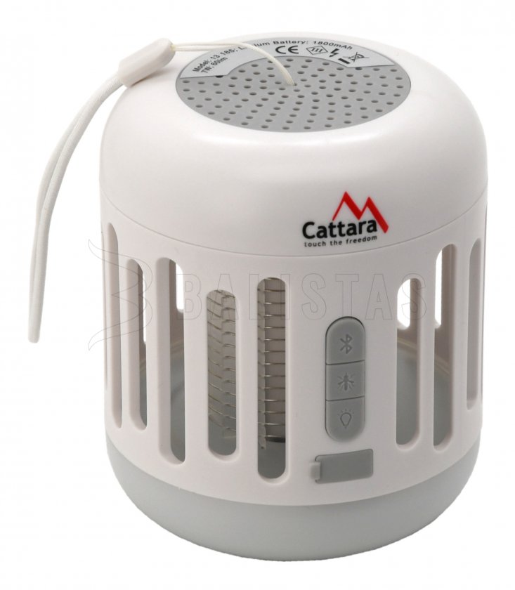 MUSIC CAGE Bluetooth tölthető lámpa + UV rovarcsapda