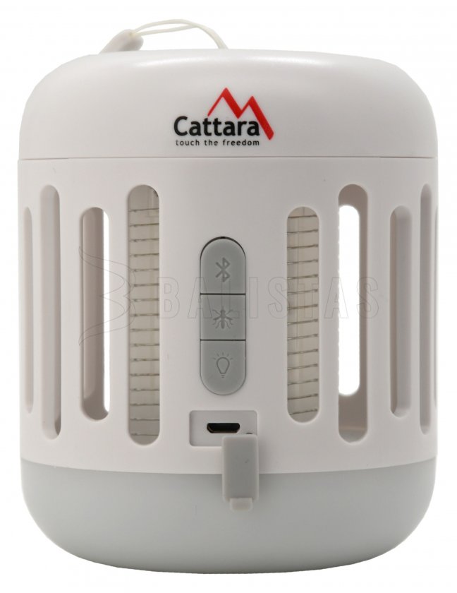 MUSIC CAGE Bluetooth tölthető lámpa + UV rovarcsapda