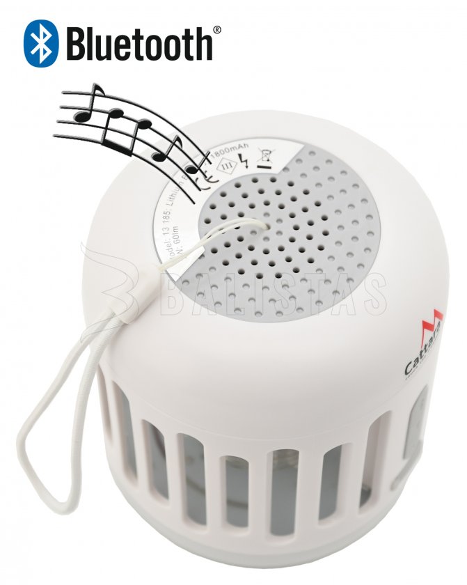 MUSIC CAGE Bluetooth tölthető lámpa + UV rovarcsapda