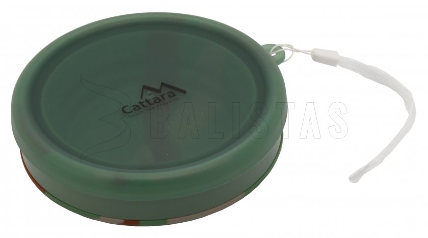SILIKON összecsukható tál ARMY 550ml