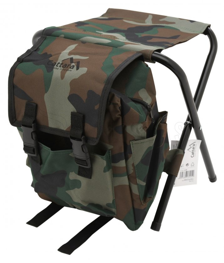 Összecsukható szék hátizsákkal OLBIA ARMY