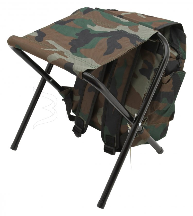 Összecsukható szék hátizsákkal OLBIA ARMY
