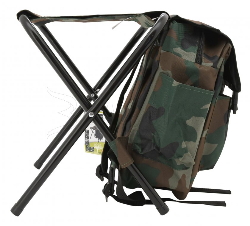 Összecsukható szék hátizsákkal OLBIA ARMY