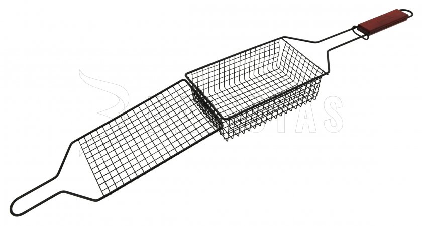 Grillező kosár 23x14x7cm