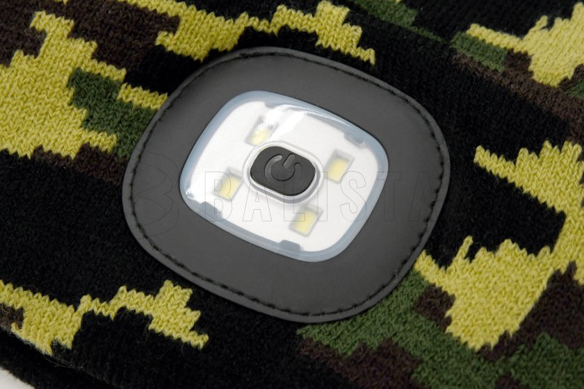 ARMY sapka LED lámpával, USB-s tölthető