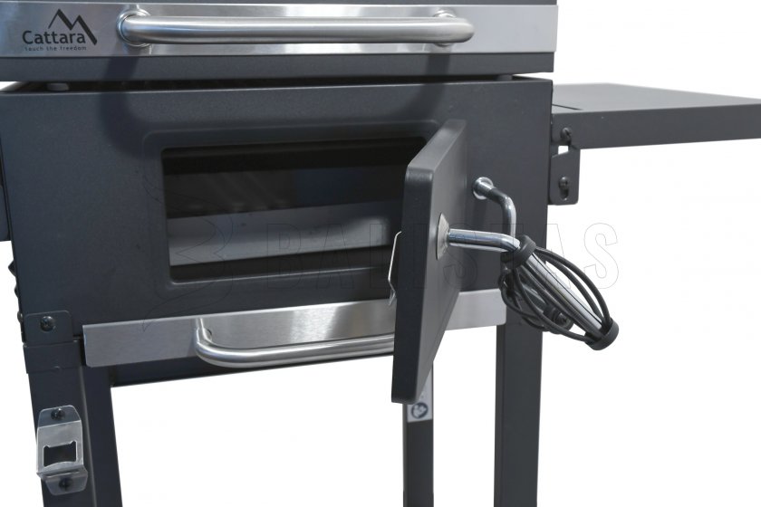 Faszenes grillsütő ROYAL PARTNER öntöttvas rostéllyal