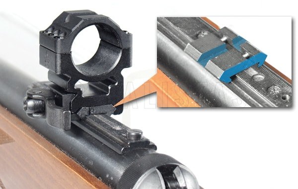 Adaptér szerelősínhez 11mm-ről 22mm-re Leapers