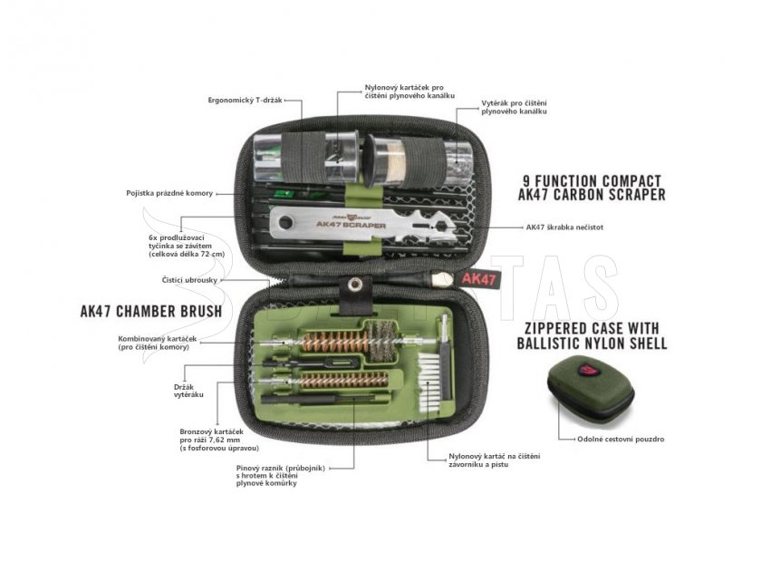Tisztítókészlet AK-47 (SA vz. 58) Real Avid Gun Boss AK47 Cleaning Kit