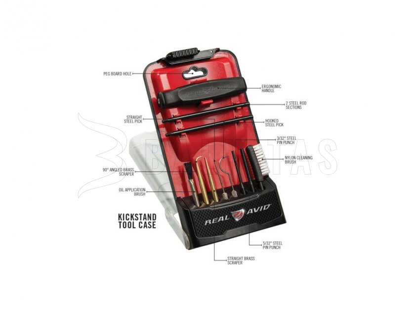 Tisztítókészlet precíz tisztításhoz Real Avid Gun Boss Pro Precision Tools