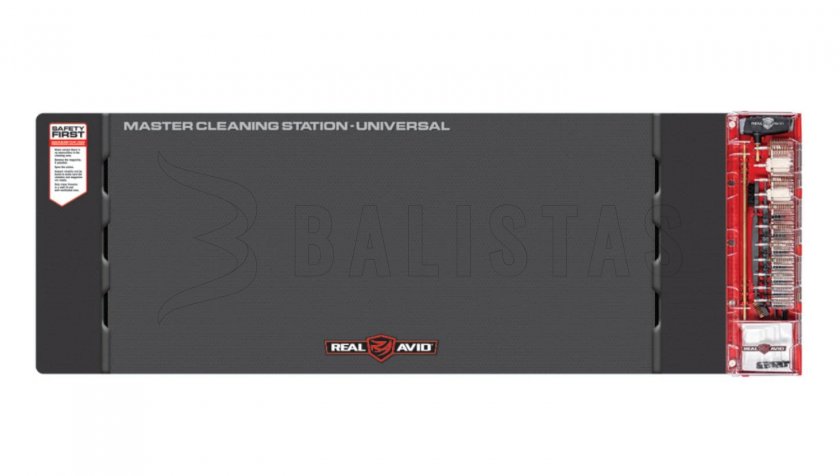 Tisztítókészlet alátéttel Real Avid Master Cleaning Station Universal Gun