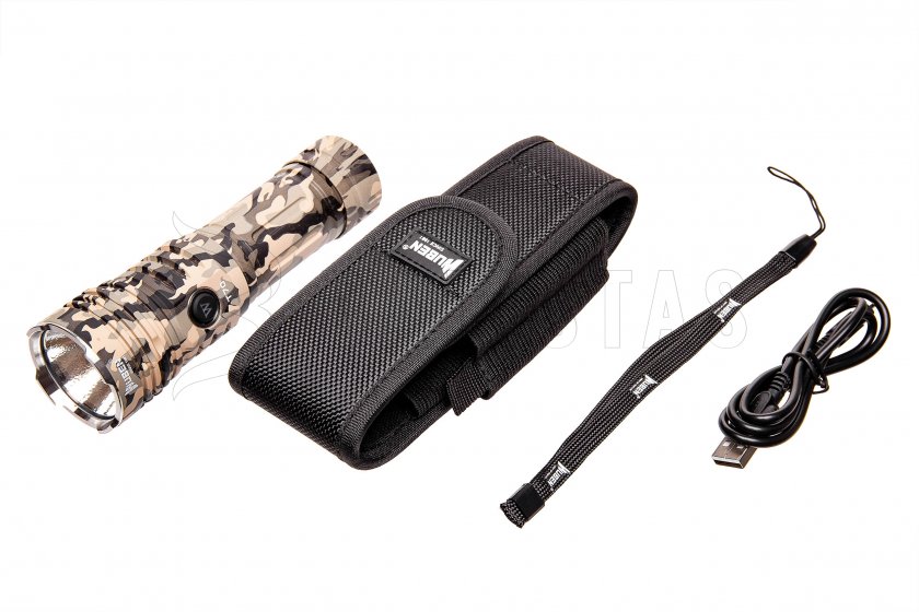 Elemlámpa Wuben T70 camo