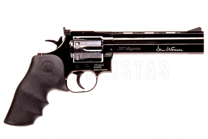 Légpisztoly revolver ASG Dan Wesson 715 6" Steel Grey