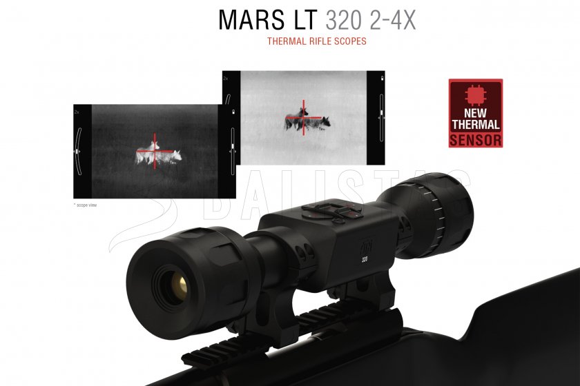 Termokamera ATN Mars LT 2-4x, 320x240