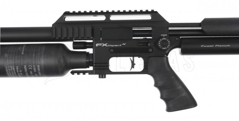 Légpuska FX Impact MKII Compact, Power Plenum, black 6,35mm