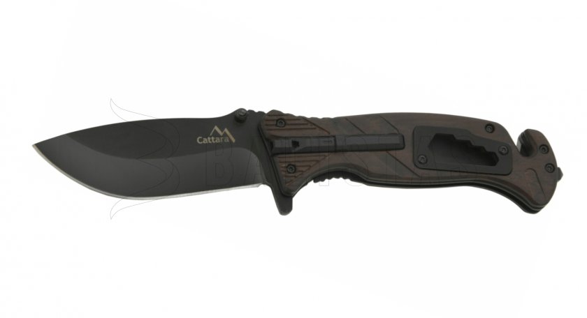 Összecsukható kés BLACK BLADE biztonsági zárral 21,7 cm