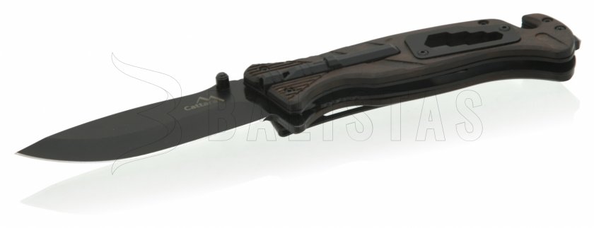 Összecsukható kés BLACK BLADE biztonsági zárral 21,7 cm