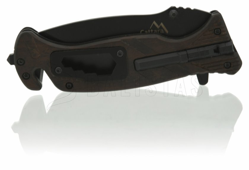 Összecsukható kés BLACK BLADE biztonsági zárral 21,7 cm
