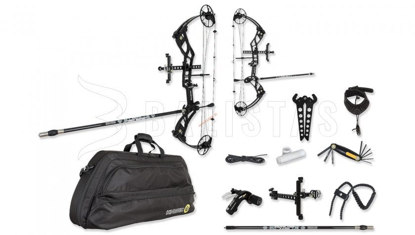 Kinetic Mirage íj 30-55 lbs RH fekete