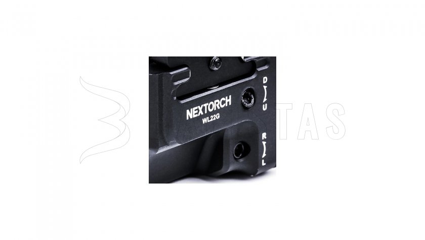 Nextorch WL22G pisztolylámpa lézerrel