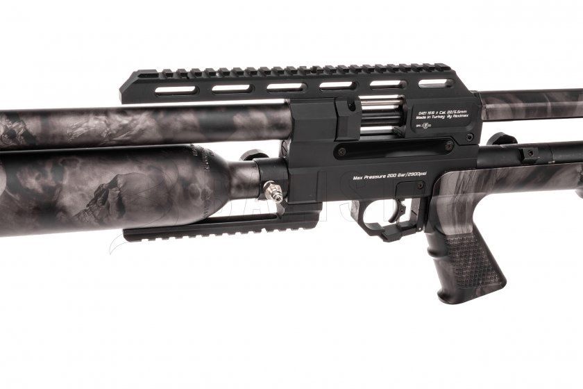 Légpuska Reximex Throne Skull Camo 6,35mm