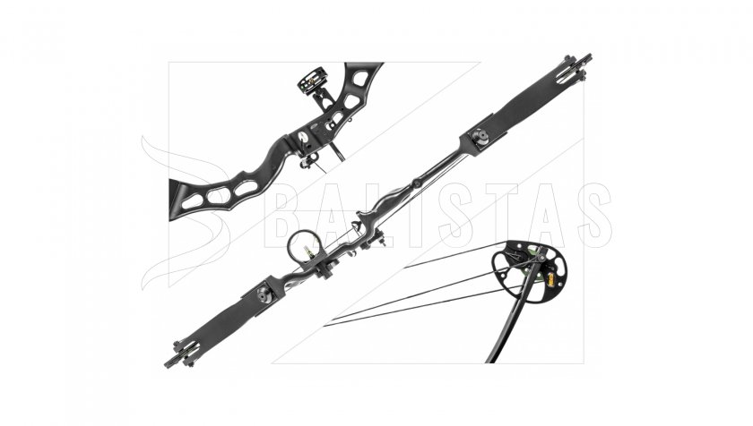 Íj Poe Lang Predator III 35-65lb fekete