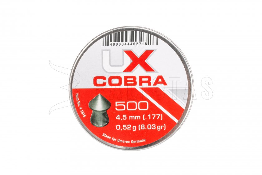 Diabolo Umarex Cobra 500db cal.4,5mm