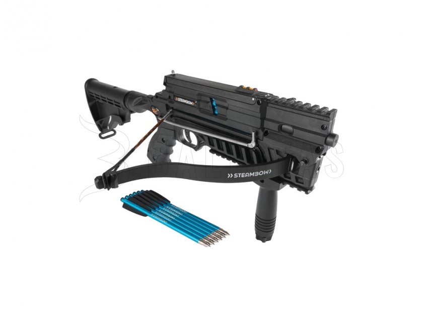 Pisztolynyílpuska Steambow AR-6 Stinger II Tactical 55lbs