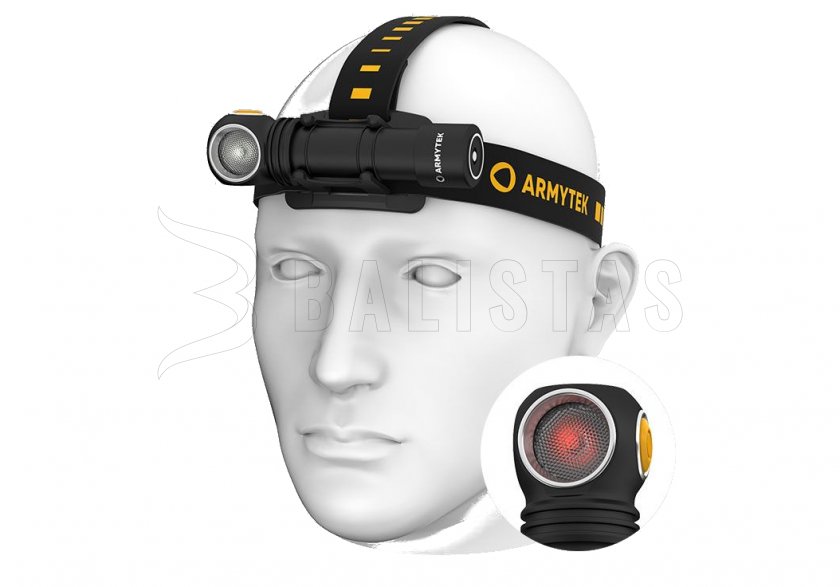 Multifunkciós lámpa Armytek Wizard C2 WR USB fehér és piros fény