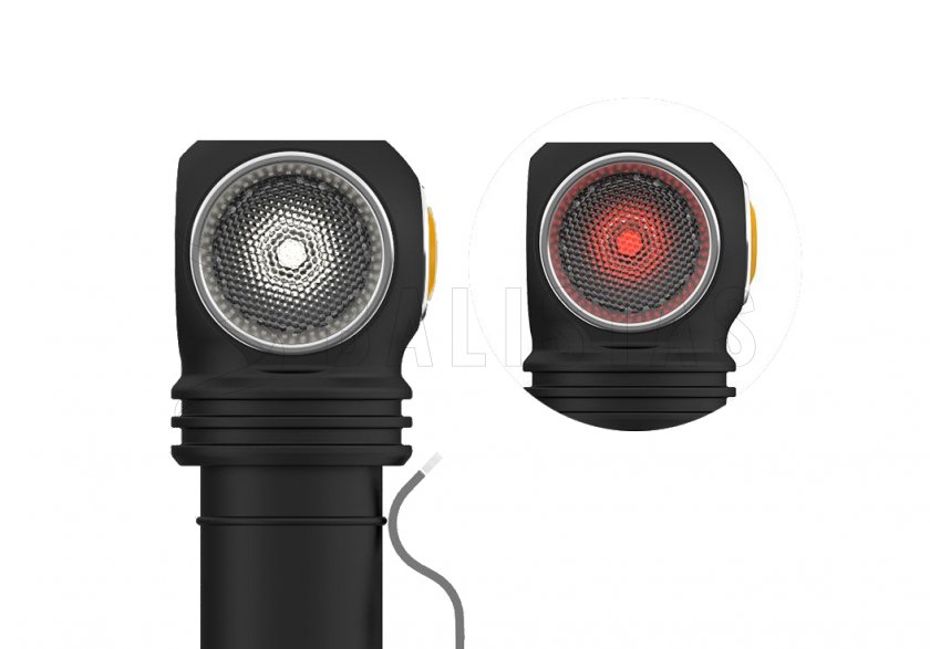 Multifunkciós lámpa Armytek Wizard C2 WR USB fehér és piros fény