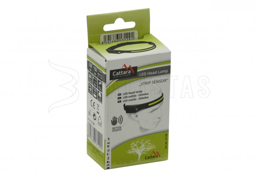 STRIP SENSOR 350lm újratölthető fejlámpa