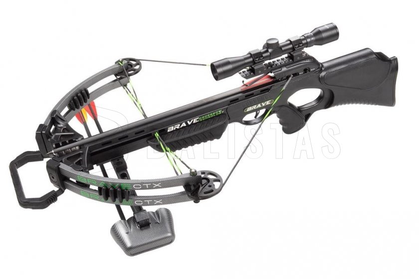 Csigás számszeríj JunXing Brave Black 150 lb