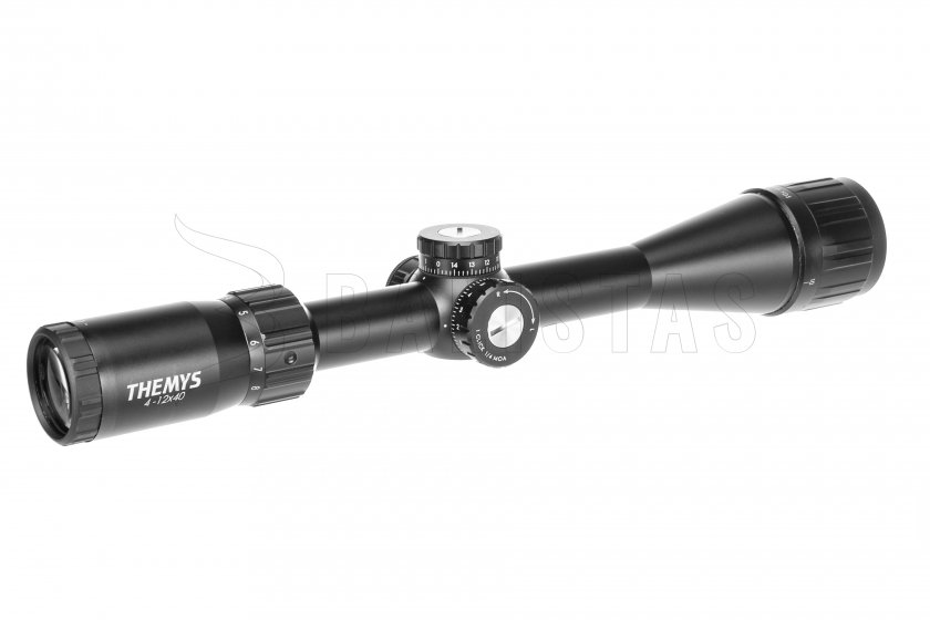 Távcső Valiant Themys II 4-12x40 AO SIR HFT MOA