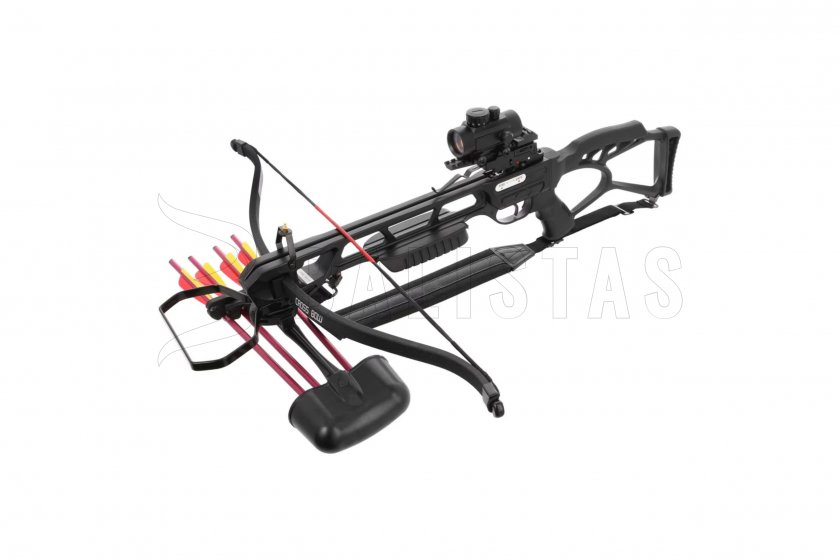 Reflex íjászati számszeríj Mankung Brandon MK-185 Fekete 185lbs