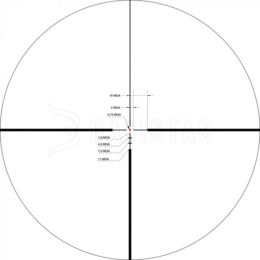 Távcső Vector Optics Continental 2-12x50 SFP VET-10BDC MOA
