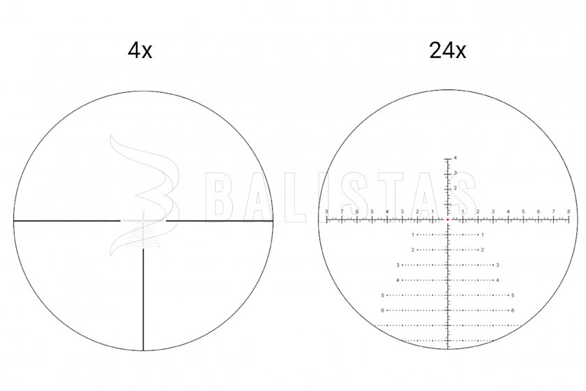 Távcső Vector Optics Continental x6 4-24x56 FFP VCT-34 MRAD
