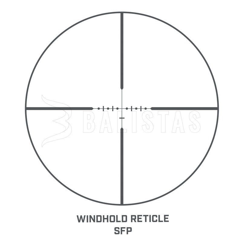 Távcső Bushnell AR Optics 4,5-18x40mm Windhold MRAD