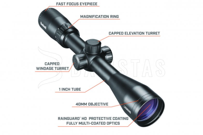 Bushnell Legend 3-9x40mm SFP Multi-X Illuminated MOA céltávcső