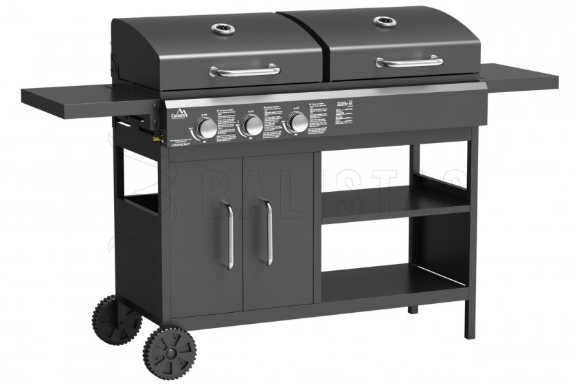 Grill Cattara COUPLE 2in1 Gáz / Fa szén